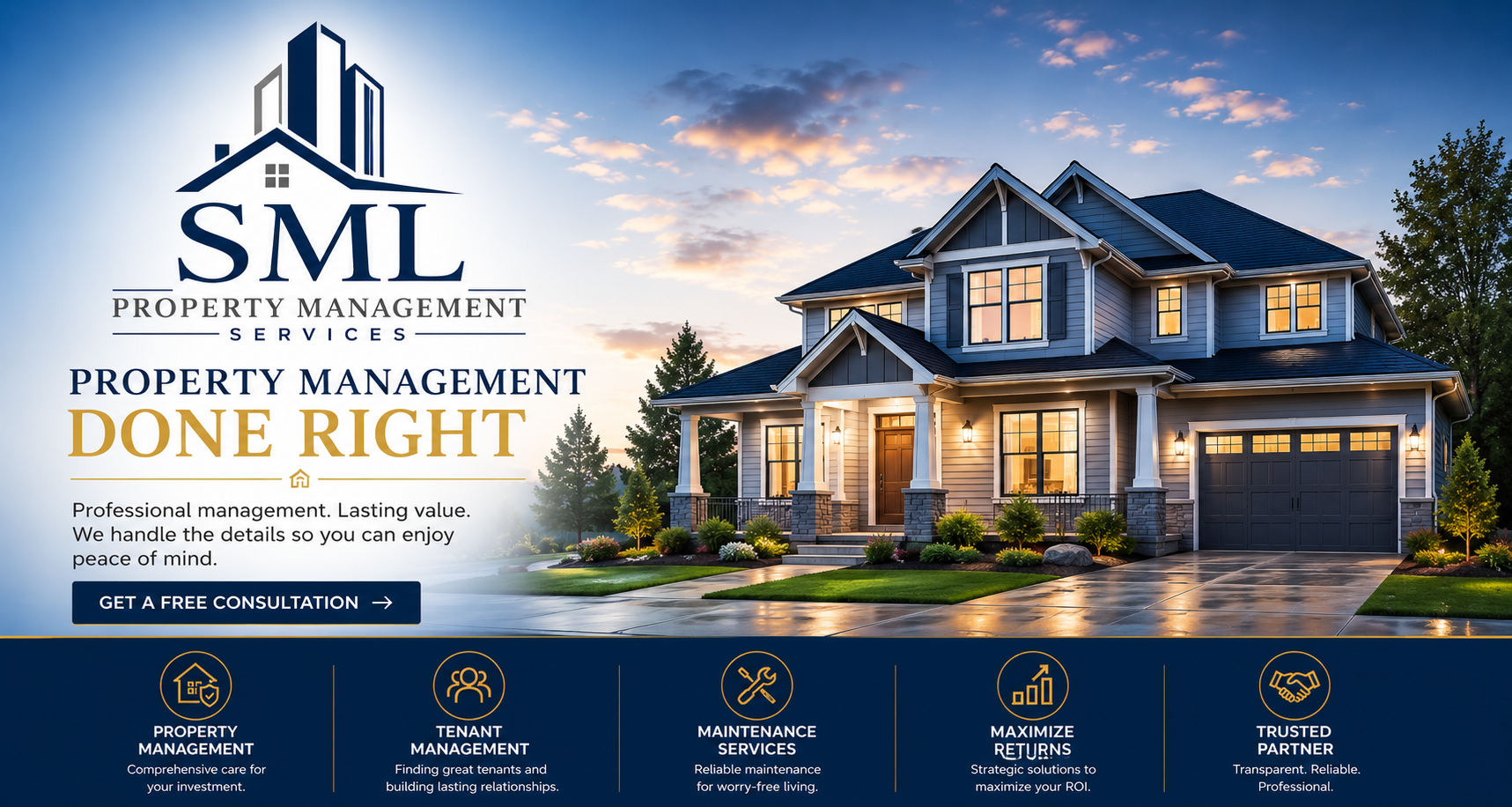 Luxury Mansion Rendering
